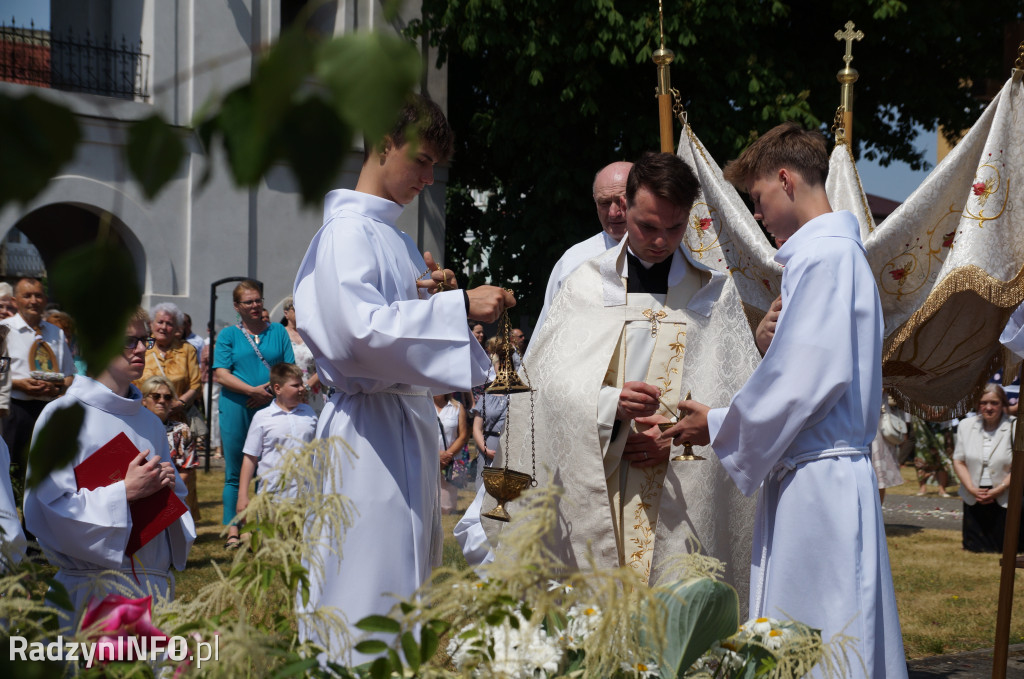 Boże Ciało w parafii Trójcy Świętej w Radzyniu