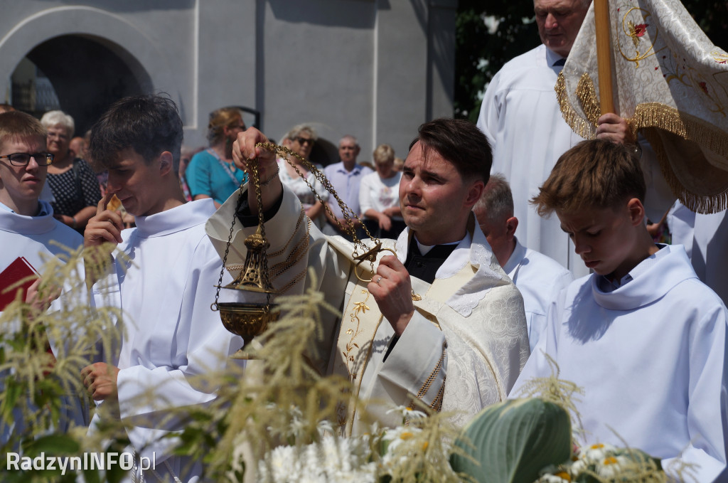 Boże Ciało w parafii Trójcy Świętej w Radzyniu