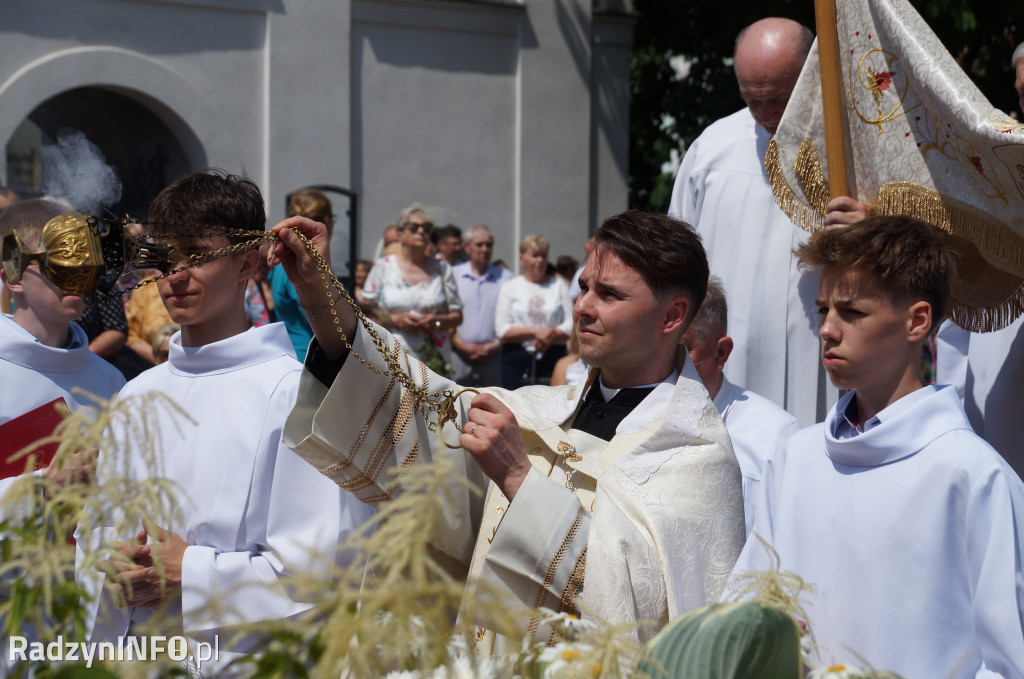 Boże Ciało w parafii Trójcy Świętej w Radzyniu