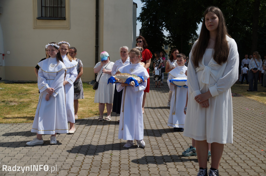 Boże Ciało w parafii Trójcy Świętej w Radzyniu