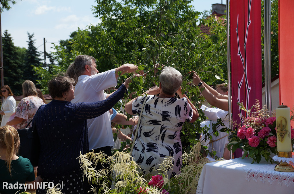 Boże Ciało w parafii Trójcy Świętej w Radzyniu