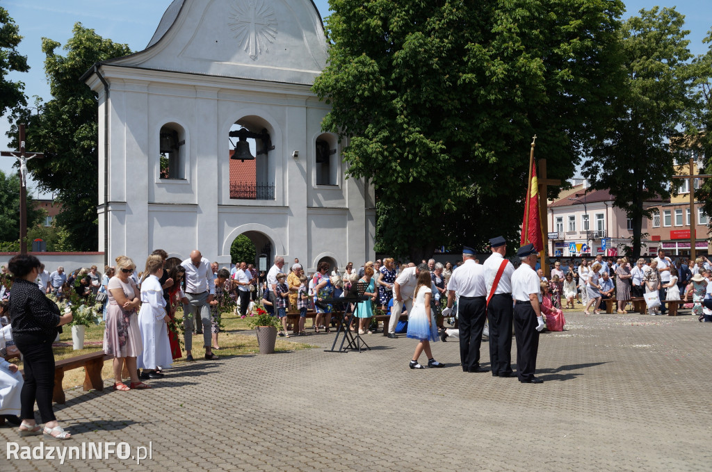 Boże Ciało w parafii Trójcy Świętej w Radzyniu