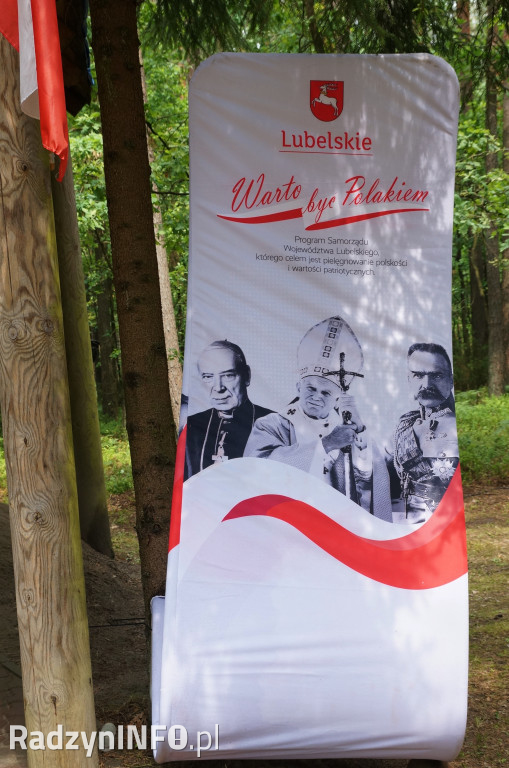 Uroczystość w lesie Baran w 2024 roku