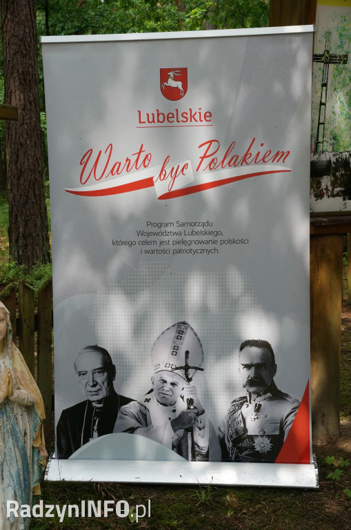 Uroczystość w lesie Baran w 2024 roku