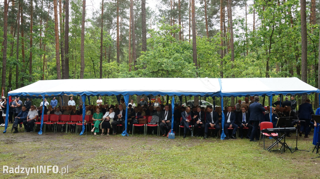 Uroczystość w lesie Baran w 2024 roku