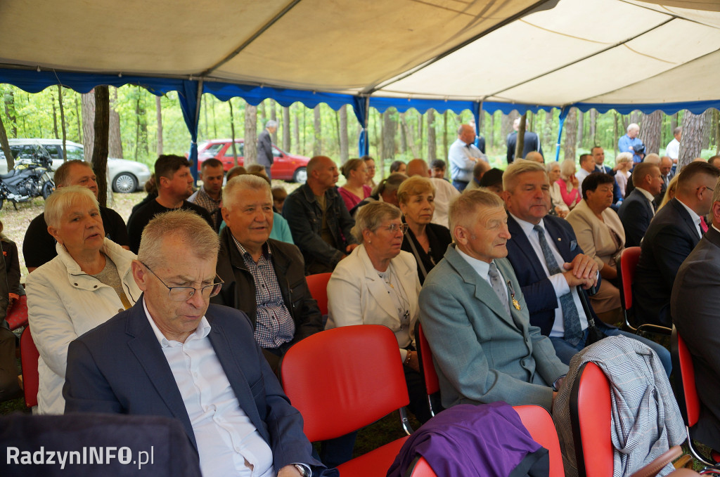 Uroczystość w lesie Baran w 2024 roku