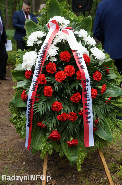 Uroczystość w lesie Baran w 2024 roku