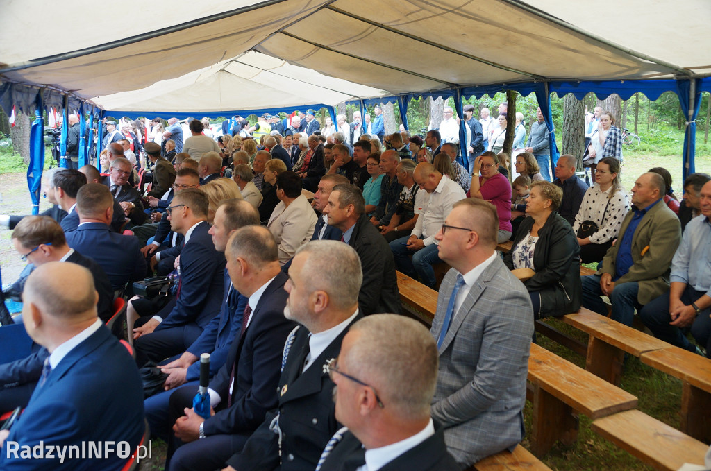 Uroczystość w lesie Baran w 2024 roku