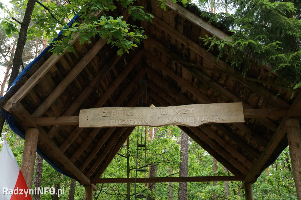 Uroczystość w lesie Baran w 2024 roku