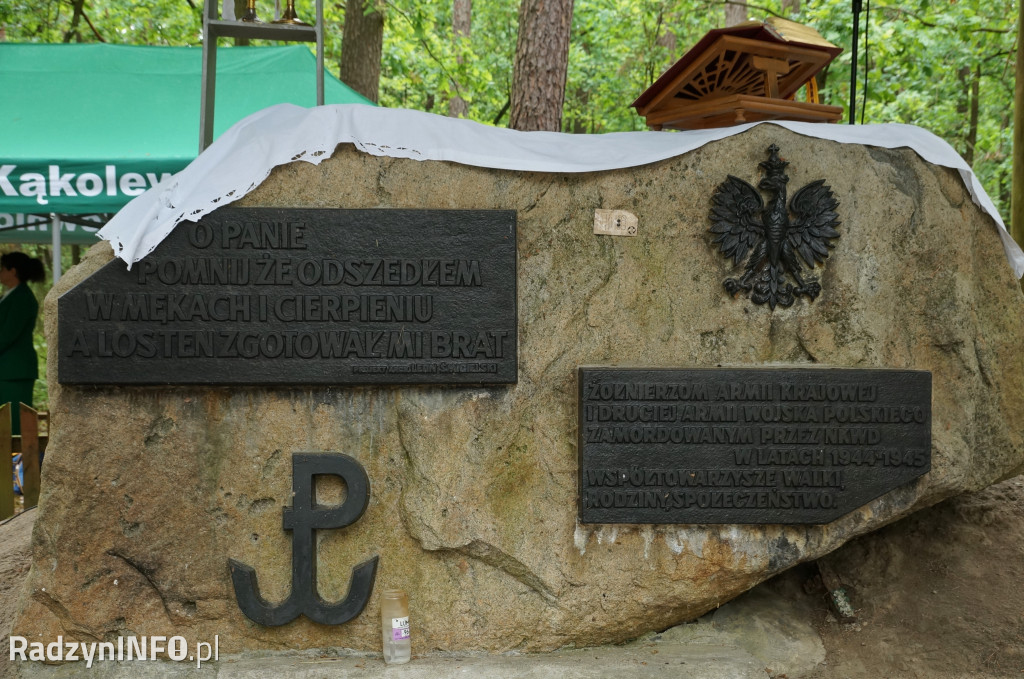 Uroczystość w lesie Baran w 2024 roku