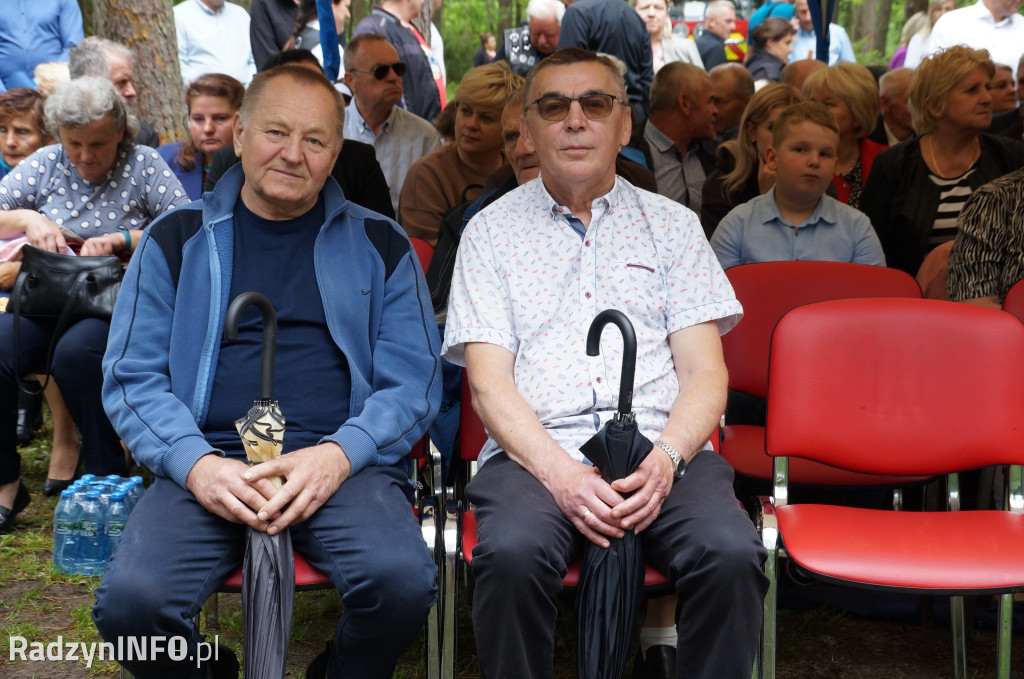 Uroczystość w lesie Baran w 2024 roku