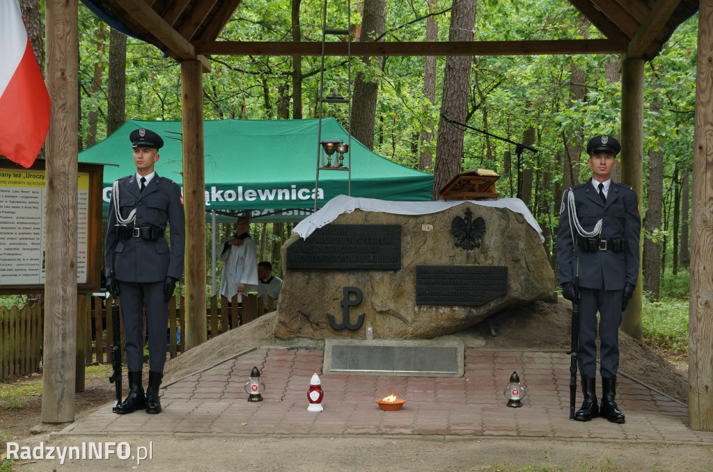 Uroczystość w lesie Baran w 2024 roku