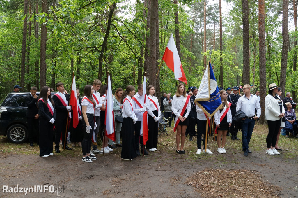 Uroczystość w lesie Baran w 2024 roku