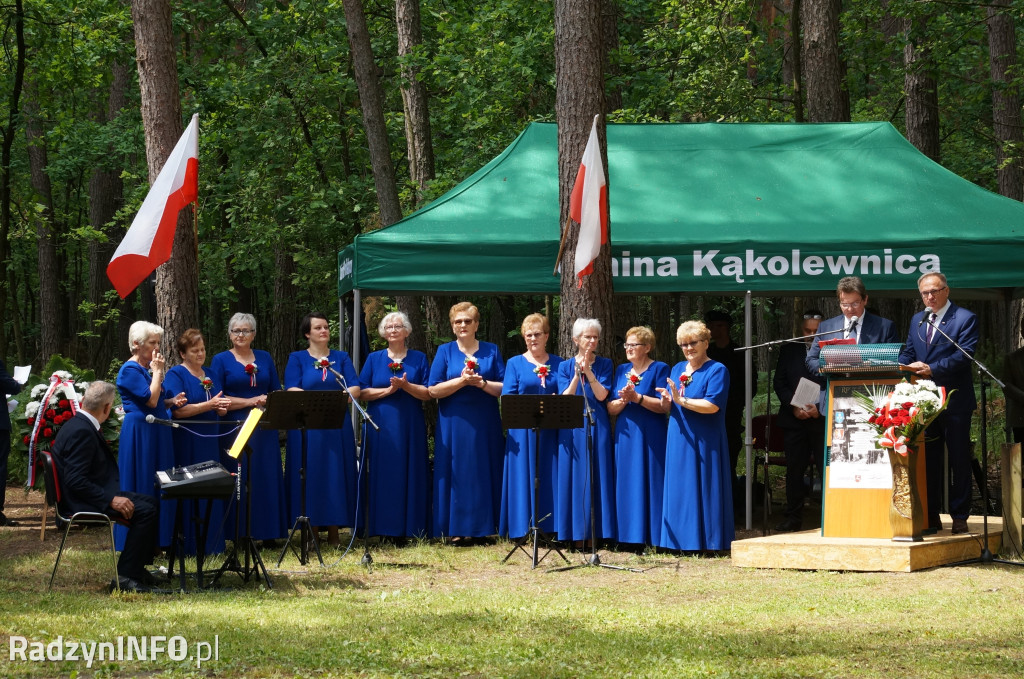 Uroczystość w lesie Baran w 2024 roku