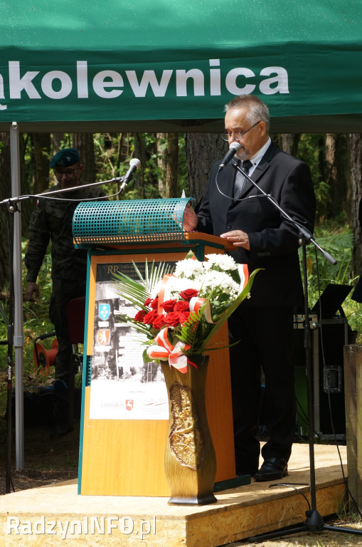 Uroczystość w lesie Baran w 2024 roku