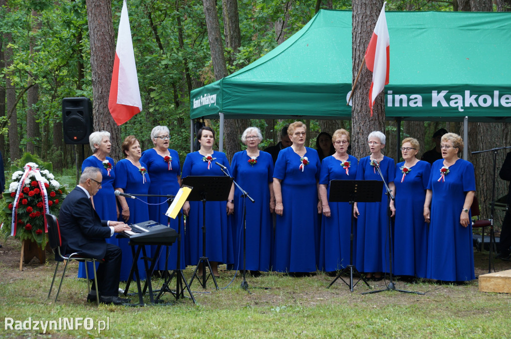 Uroczystość w lesie Baran w 2024 roku