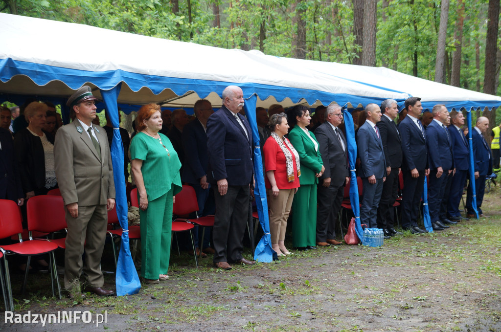 Uroczystość w lesie Baran w 2024 roku