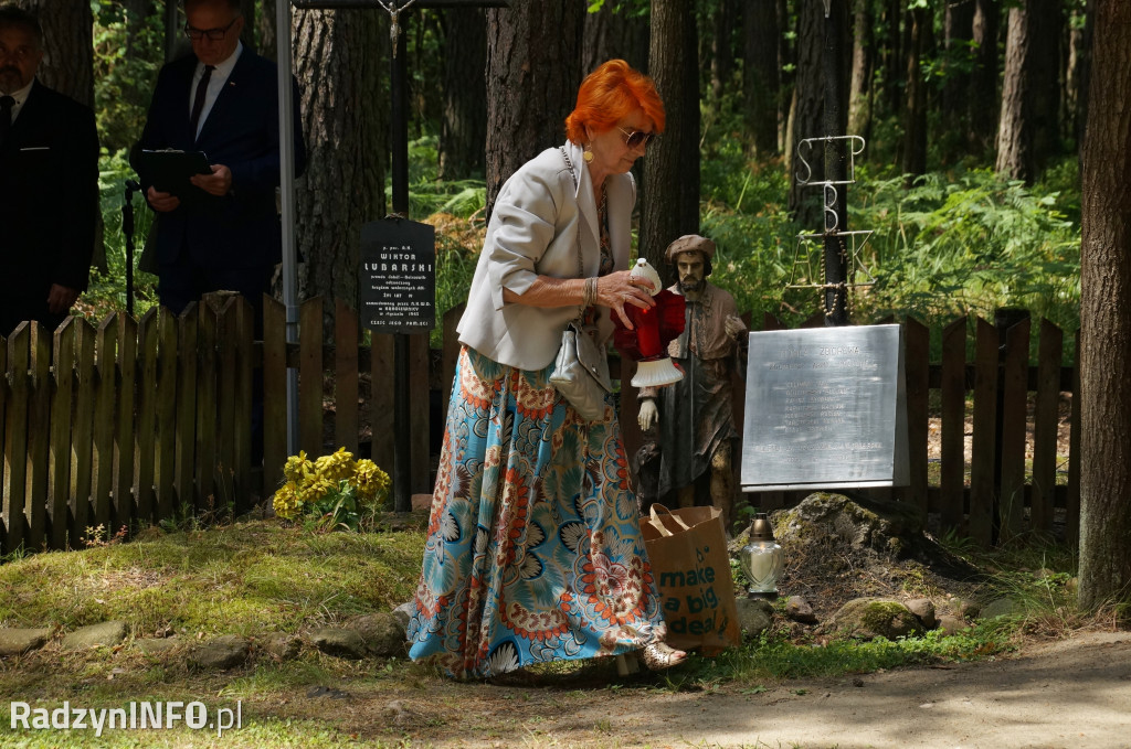 Uroczystość w lesie Baran w 2024 roku