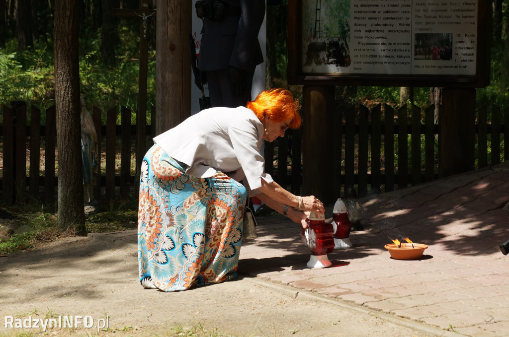 Uroczystość w lesie Baran w 2024 roku