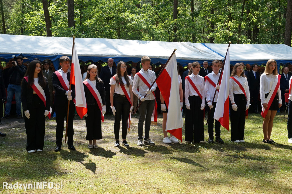 Uroczystość w lesie Baran w 2024 roku