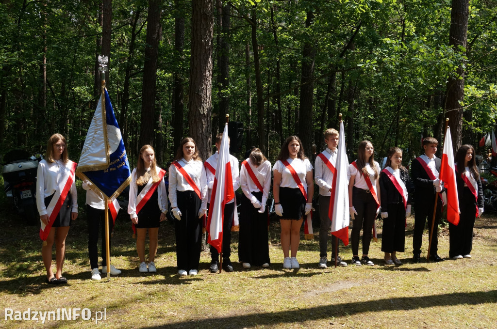 Uroczystość w lesie Baran w 2024 roku