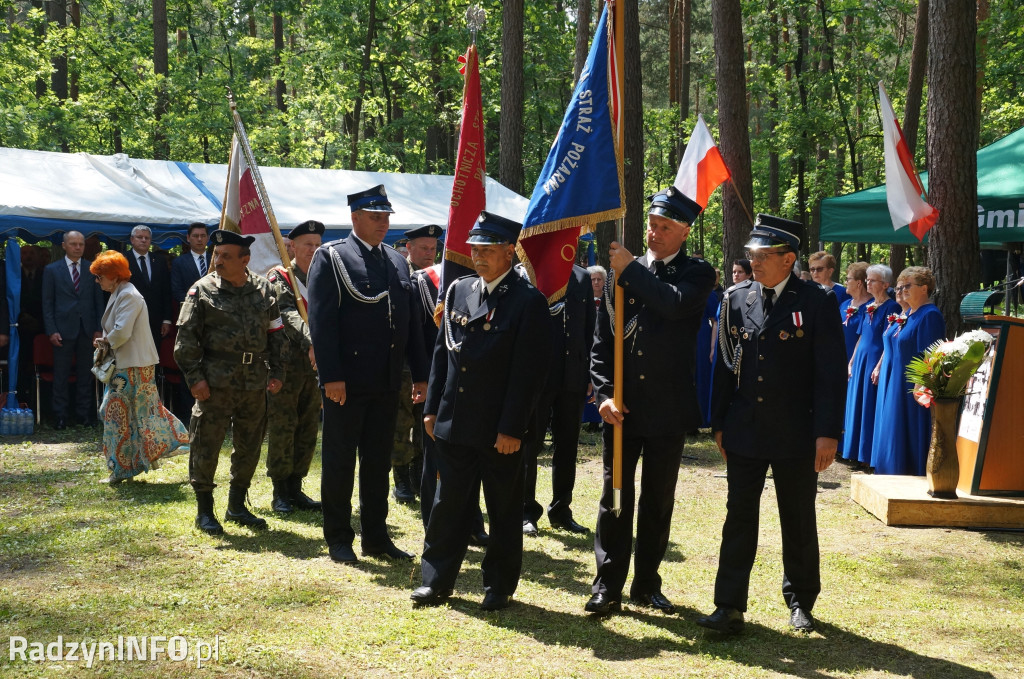 Uroczystość w lesie Baran w 2024 roku