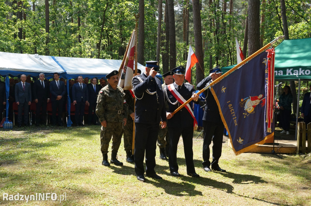 Uroczystość w lesie Baran w 2024 roku
