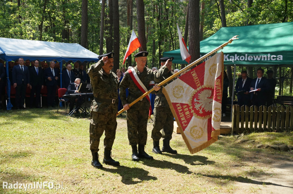 Uroczystość w lesie Baran w 2024 roku