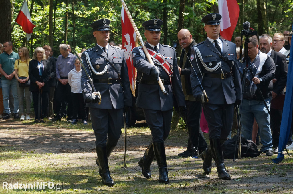 Uroczystość w lesie Baran w 2024 roku