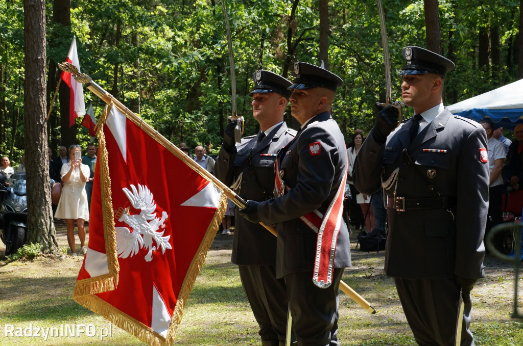 Uroczystość w lesie Baran w 2024 roku