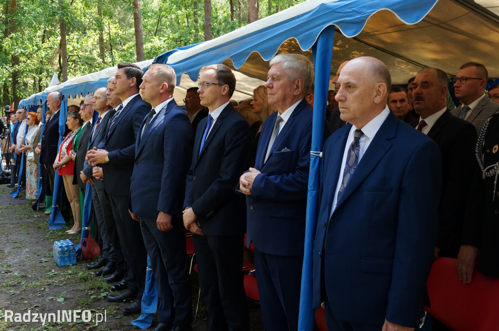Uroczystość w lesie Baran w 2024 roku