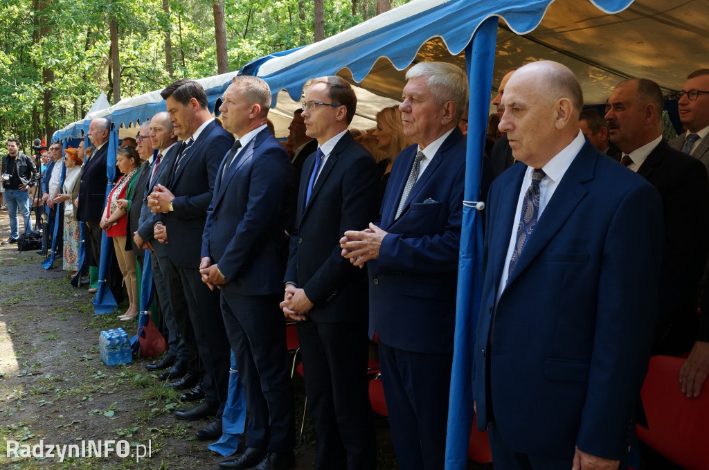 Uroczystość w lesie Baran w 2024 roku