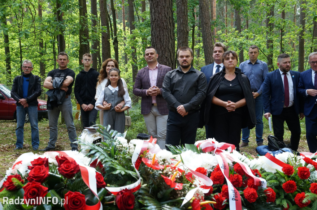 Uroczystość w lesie Baran w 2024 roku