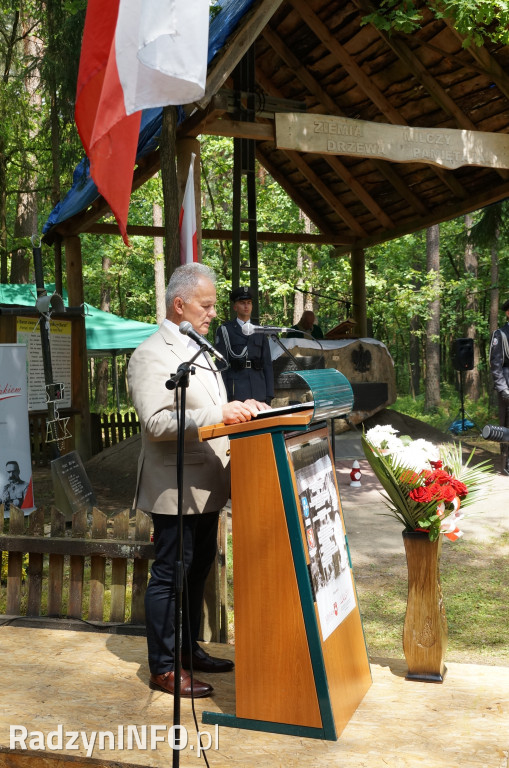 Uroczystość w lesie Baran w 2024 roku