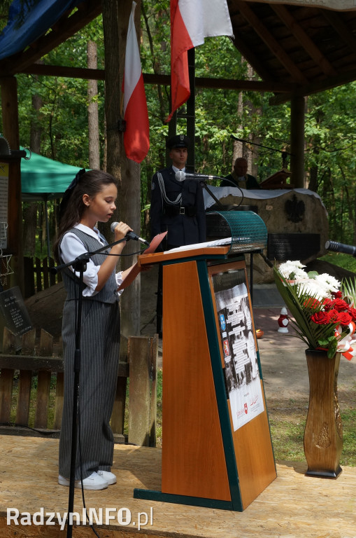 Uroczystość w lesie Baran w 2024 roku