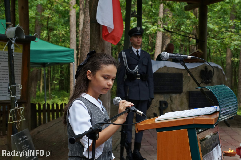 Uroczystość w lesie Baran w 2024 roku