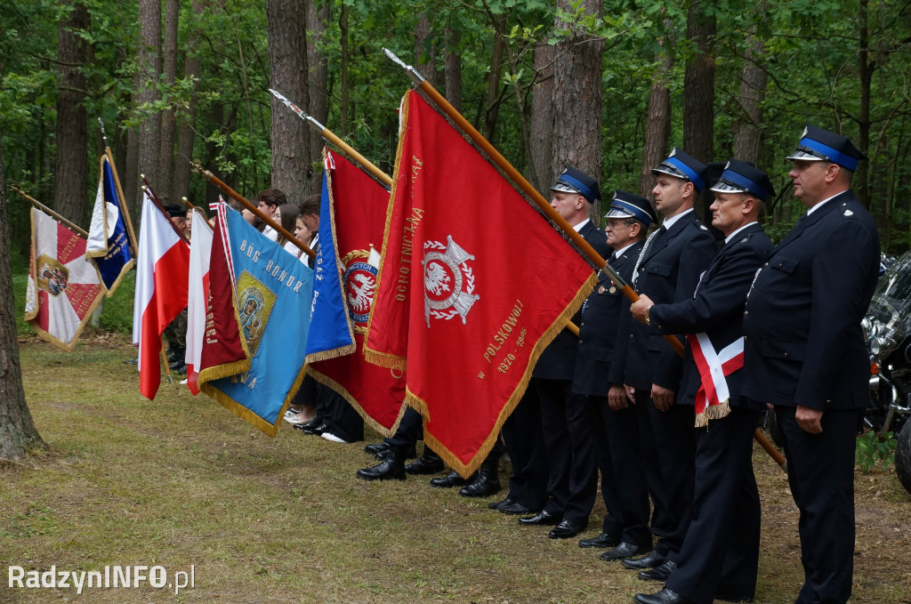 Uroczystość w lesie Baran w 2024 roku
