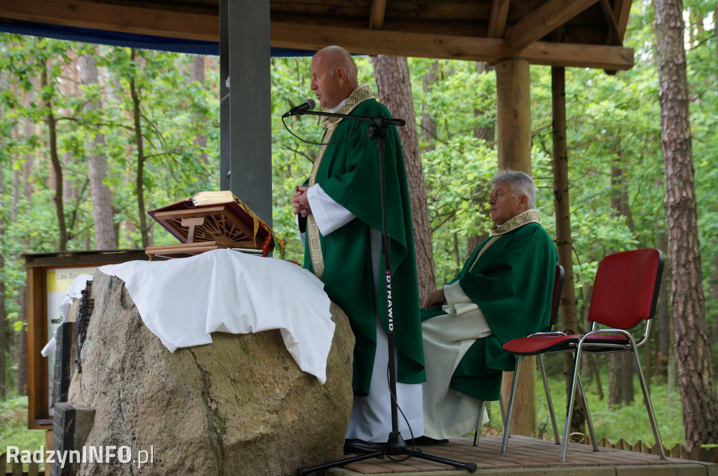 Uroczystość w lesie Baran w 2024 roku