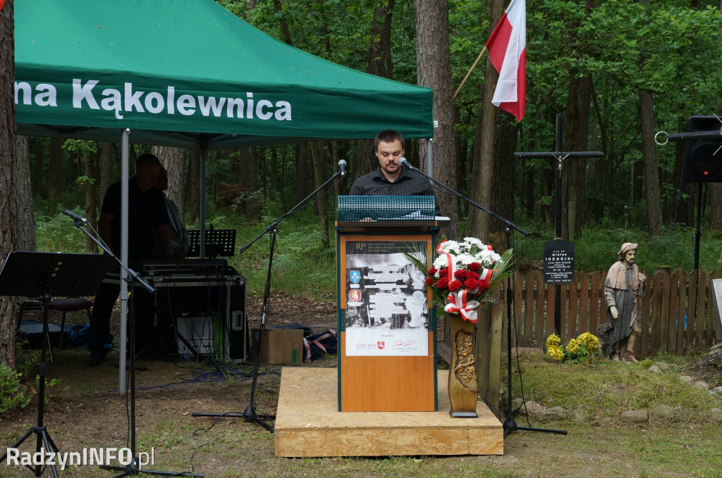 Uroczystość w lesie Baran w 2024 roku