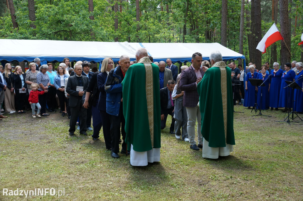 Uroczystość w lesie Baran w 2024 roku
