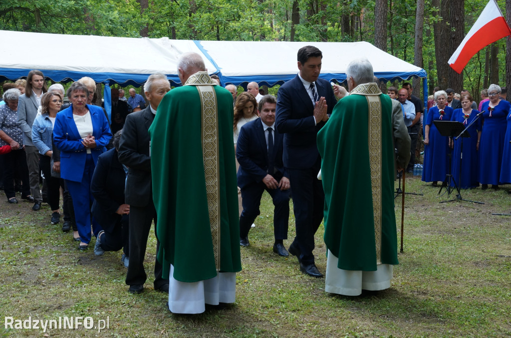 Uroczystość w lesie Baran w 2024 roku
