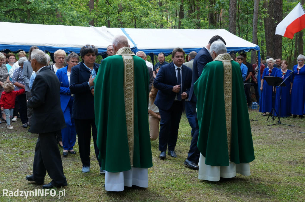 Uroczystość w lesie Baran w 2024 roku