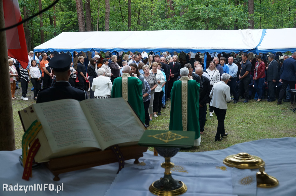 Uroczystość w lesie Baran w 2024 roku