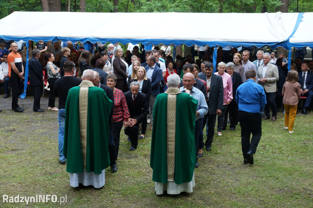 Uroczystość w lesie Baran w 2024 roku