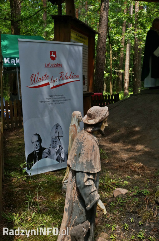 Uroczystość w lesie Baran w 2024 roku