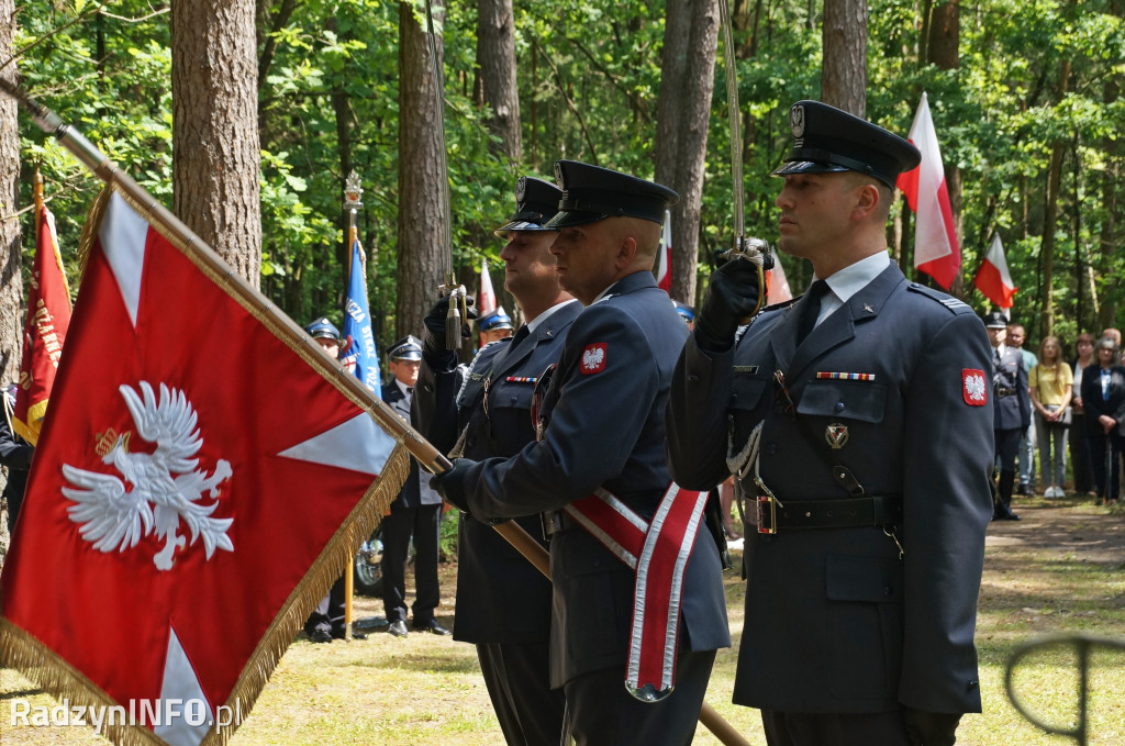 Uroczystość w lesie Baran w 2024 roku