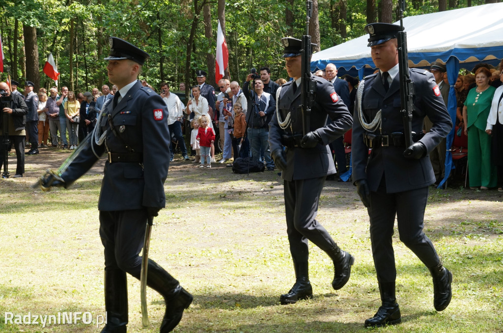 Uroczystość w lesie Baran w 2024 roku