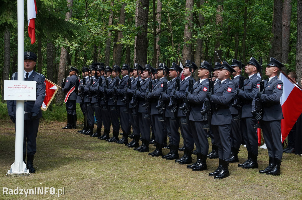 Uroczystość w lesie Baran w 2024 roku