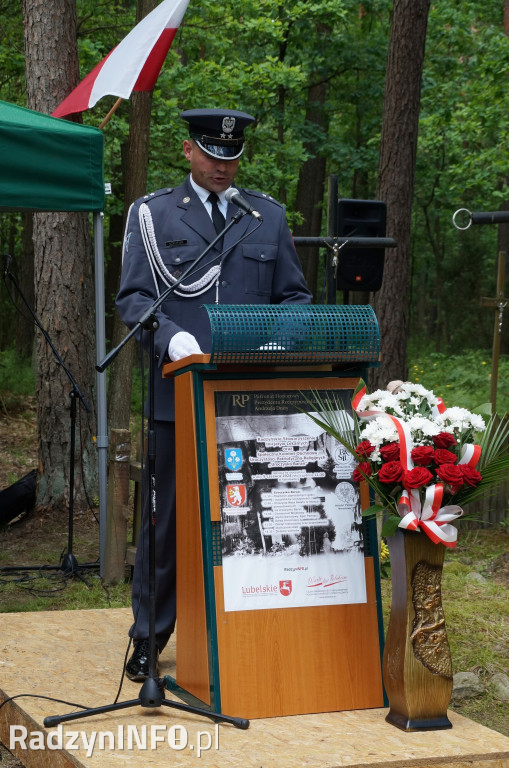 Uroczystość w lesie Baran w 2024 roku