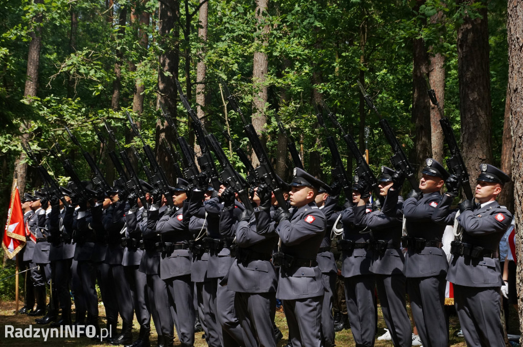 Uroczystość w lesie Baran w 2024 roku